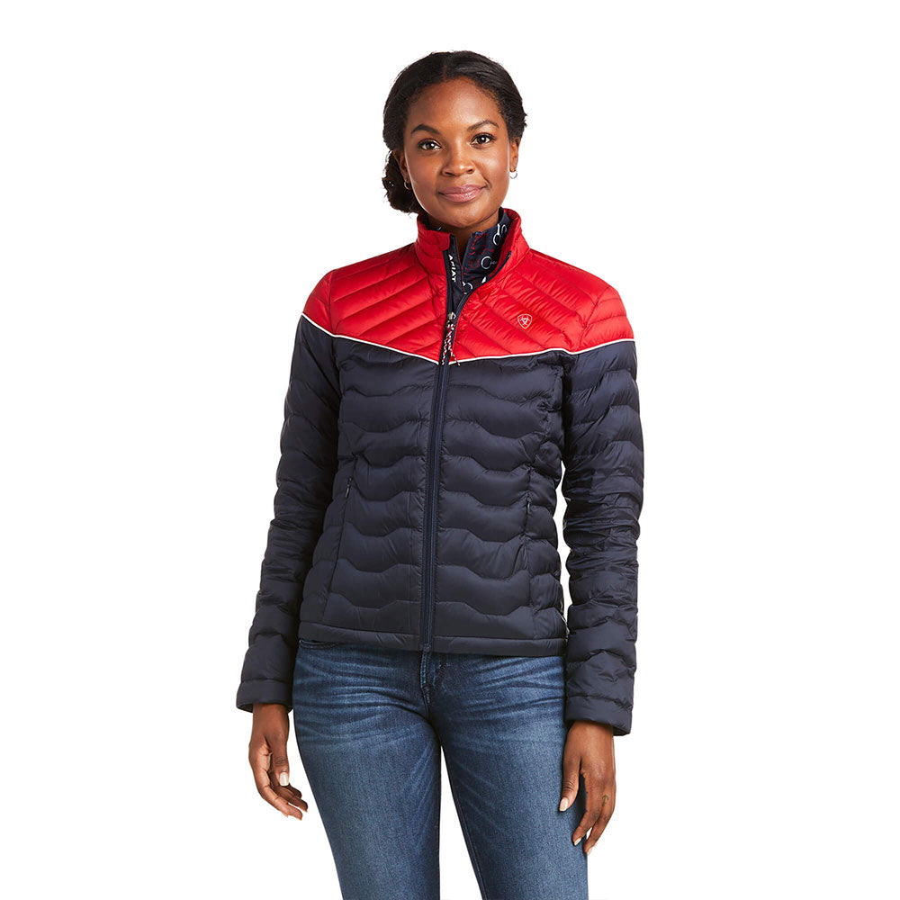 Ariat Women's Ideal 3.0 Down Jacket in Team Colourblock