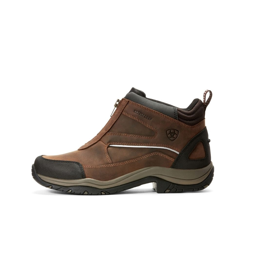 Ariat Men's Telluride Zip Waterproof Boot in Copper