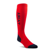 AriatTEK Performance Socks in Red & Navy