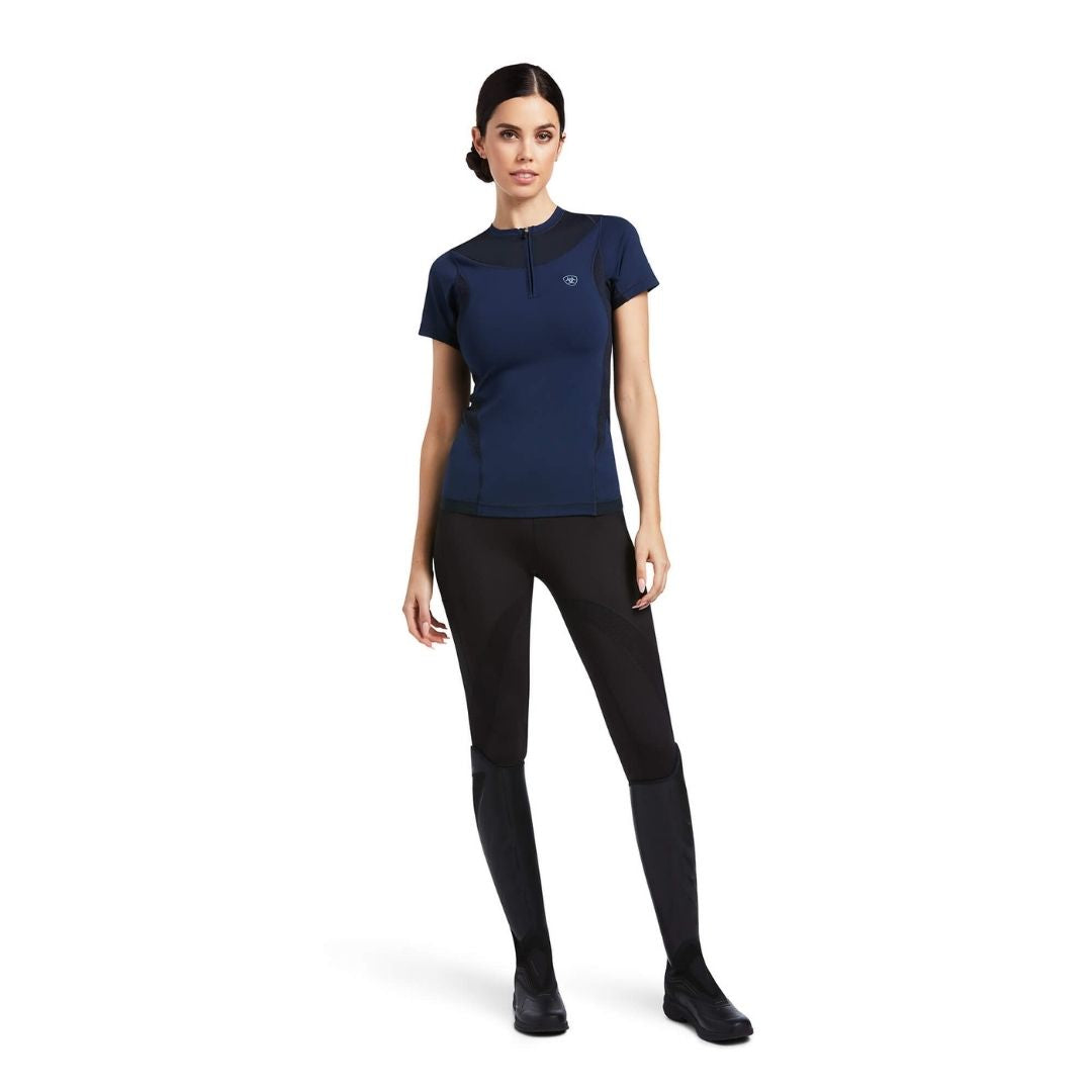 Ariat Women's Ascent Crew Baselayer in Navy