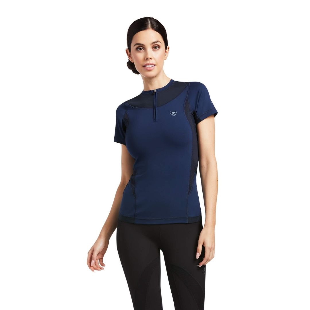 Ariat Women's Ascent Crew Baselayer in Navy