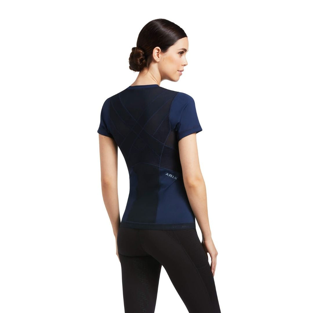 Ariat Women's Ascent Crew Baselayer in Navy