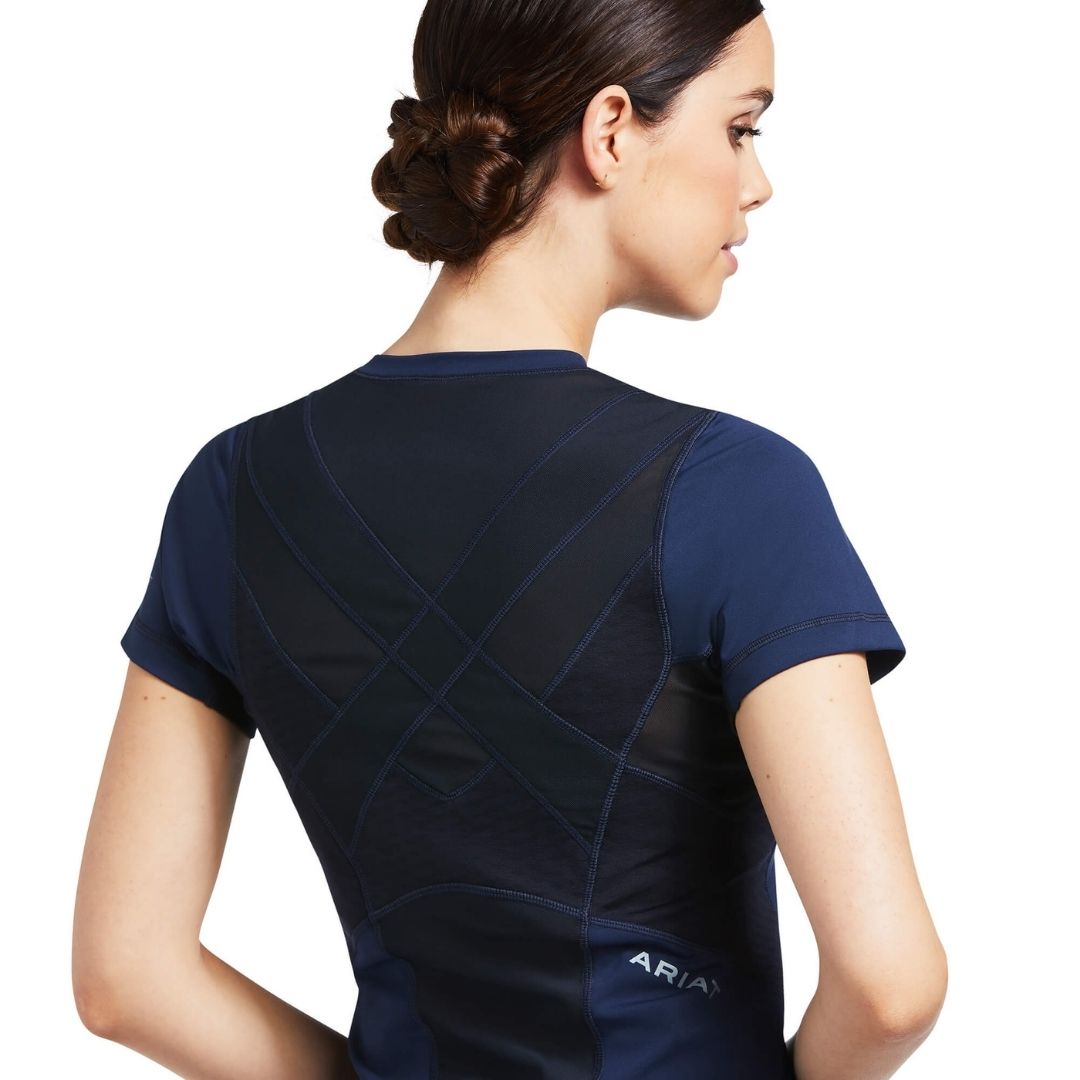 Ariat Women's Ascent Crew Baselayer in Navy