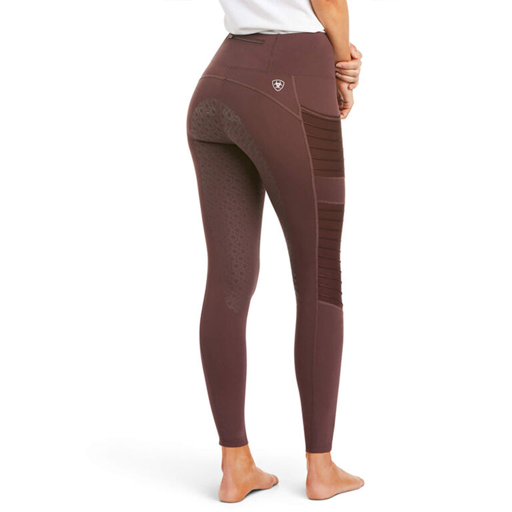 Ariat Women's Eos Moto Full Seat Tight in Cocoa