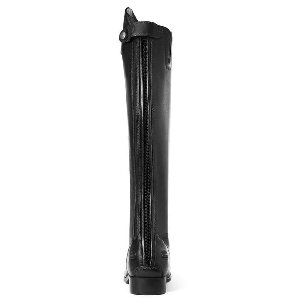 Ariat Women's Heritage Contour II Field Zip Tall Riding Boot in Black