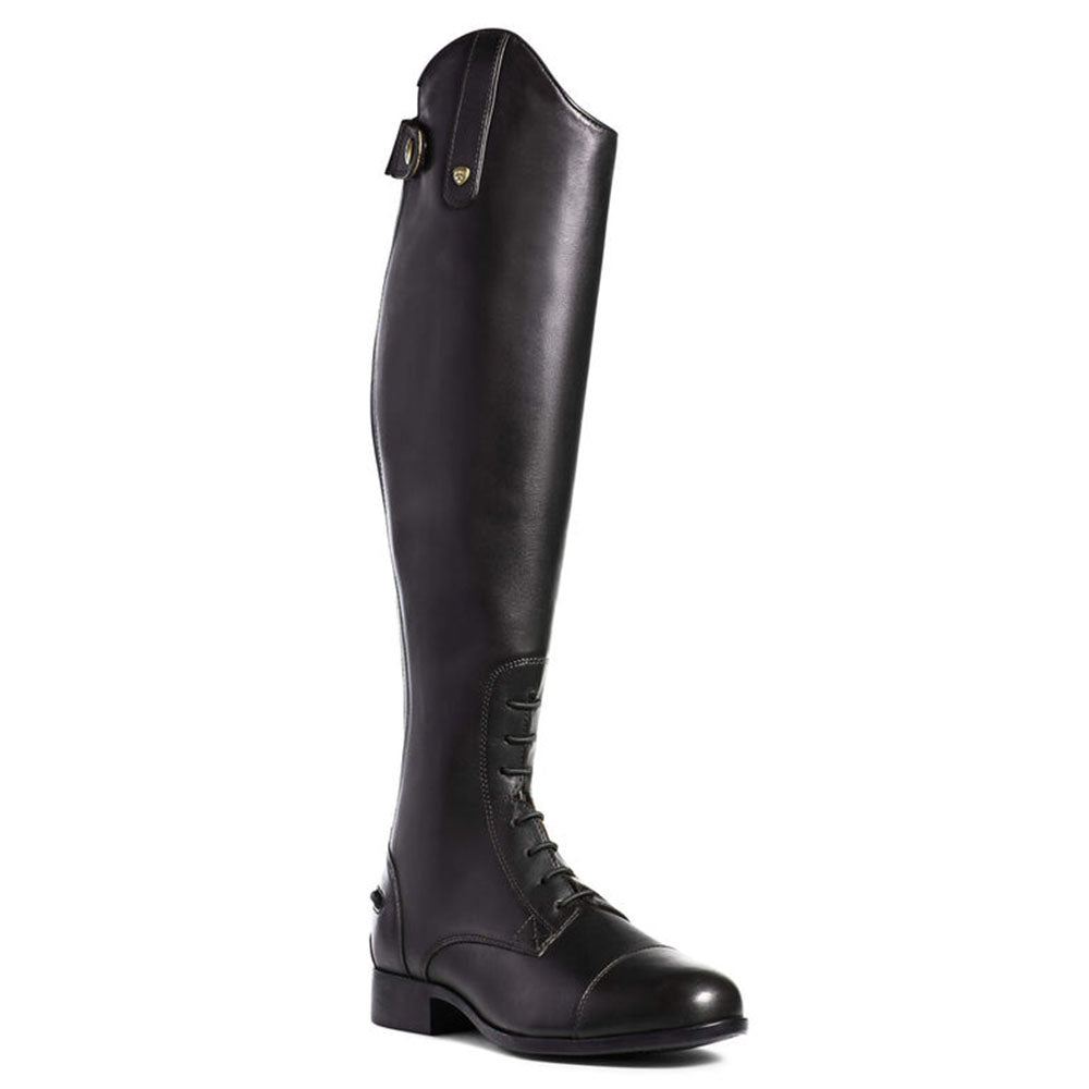 Ariat Women's Heritage Contour II Field Zip Tall Riding Boot in Black