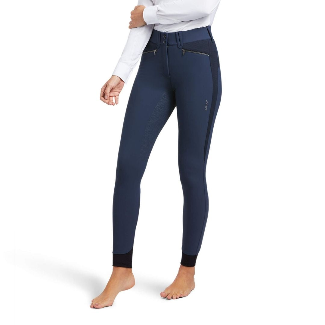 Ariat Women's Tri Factor X Bellatrix Full Seat Breech in Blue Nights