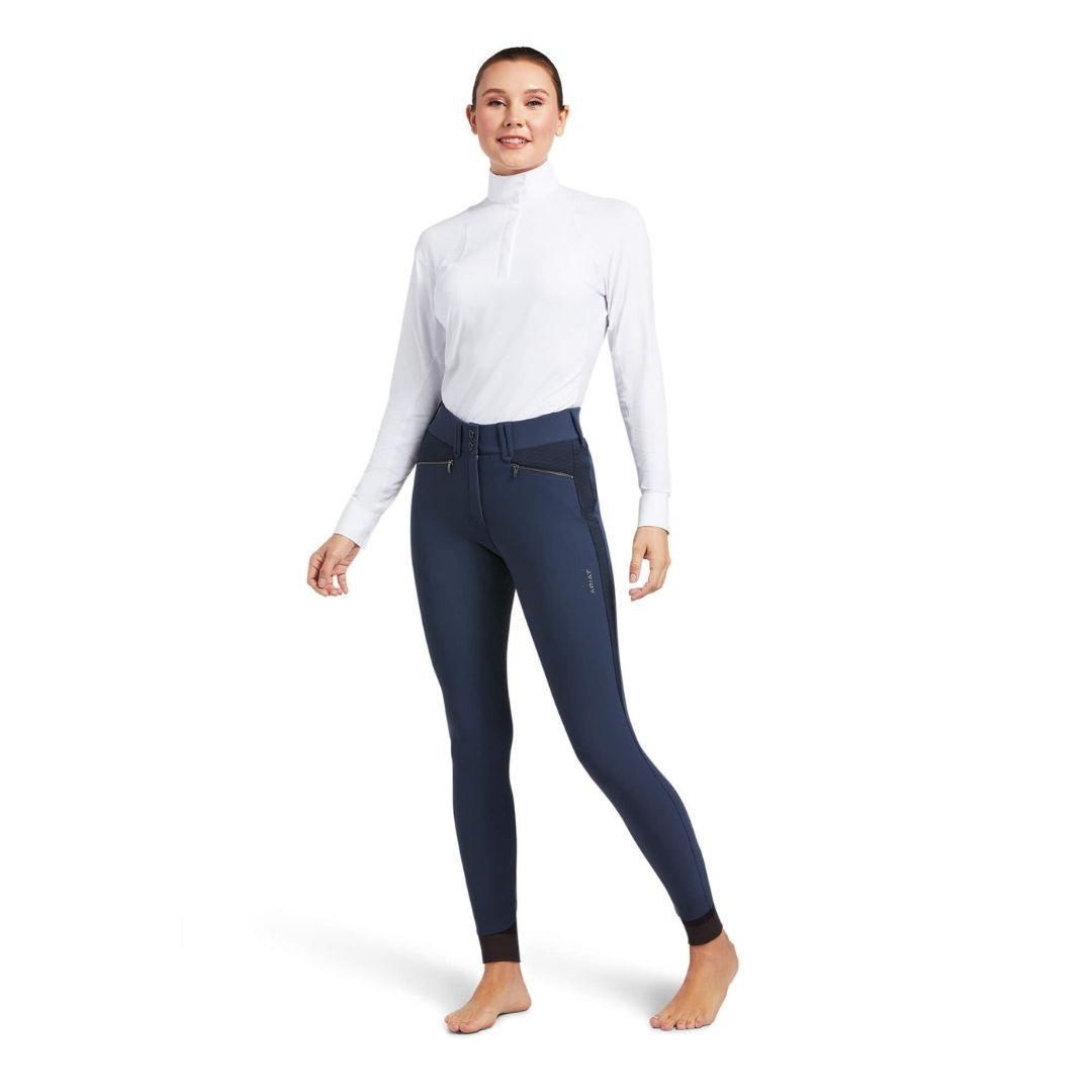 Ariat Women's Tri Factor X Bellatrix Full Seat Breech in Blue Nights