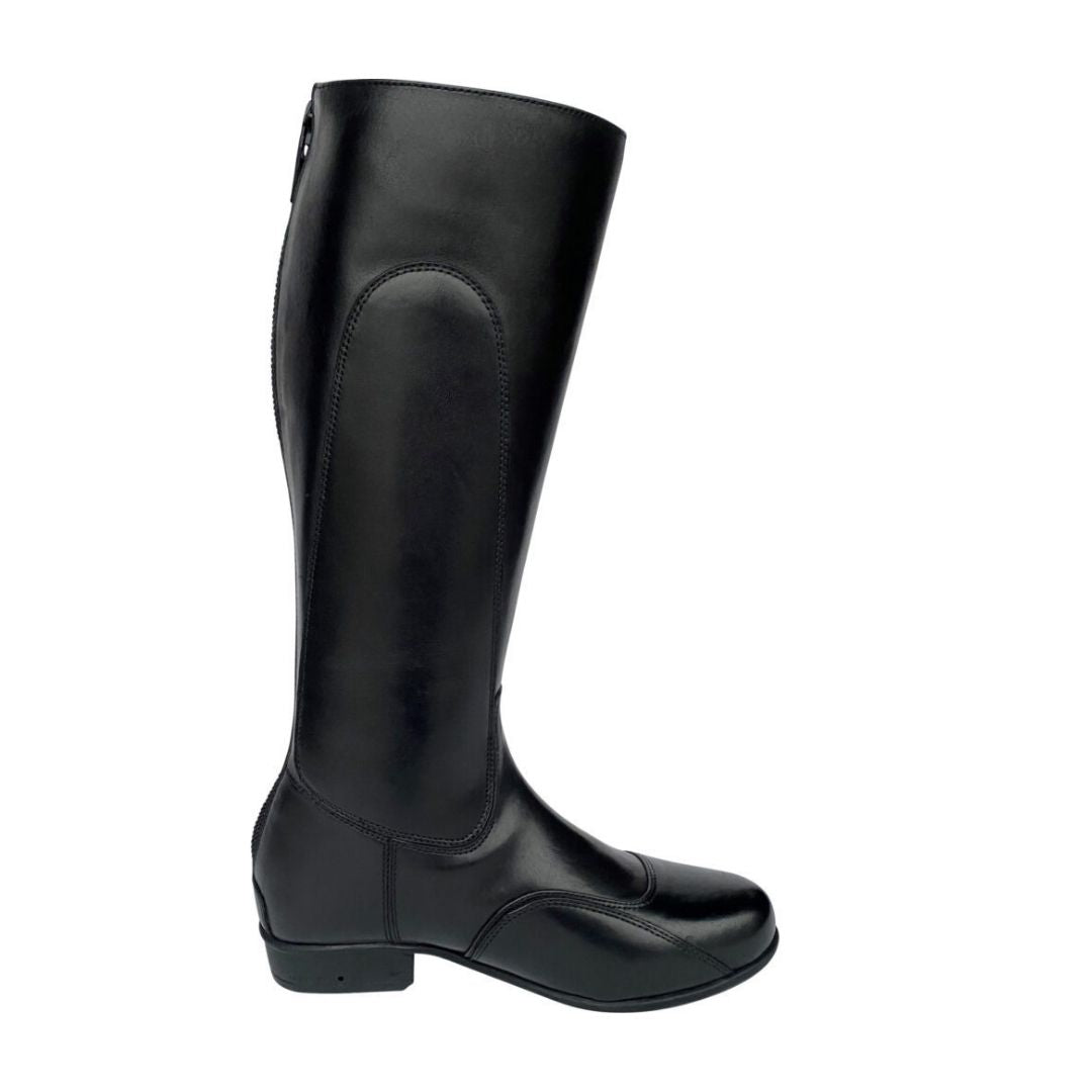 Celtic Equine Eclipse Exercise Leather Boots in Black