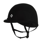 Charles Owen YR8 Junior Riding Helmet in Black