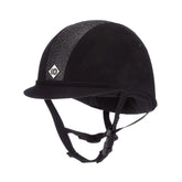 Charles Owen YR8 Junior Sparkly Riding Helmet in Black