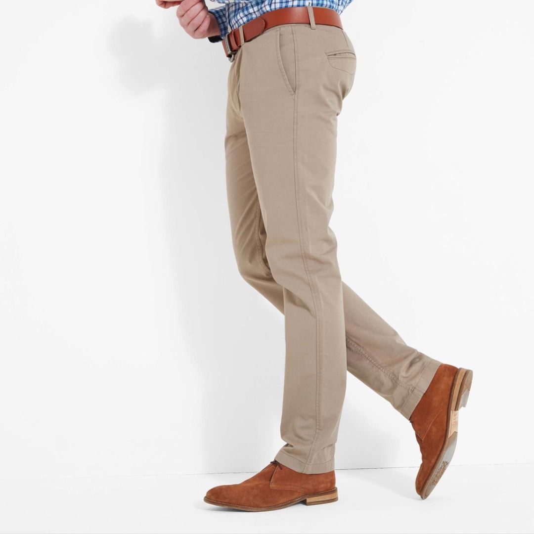 Schoffel Men's Christopher Chino in Dark Sand