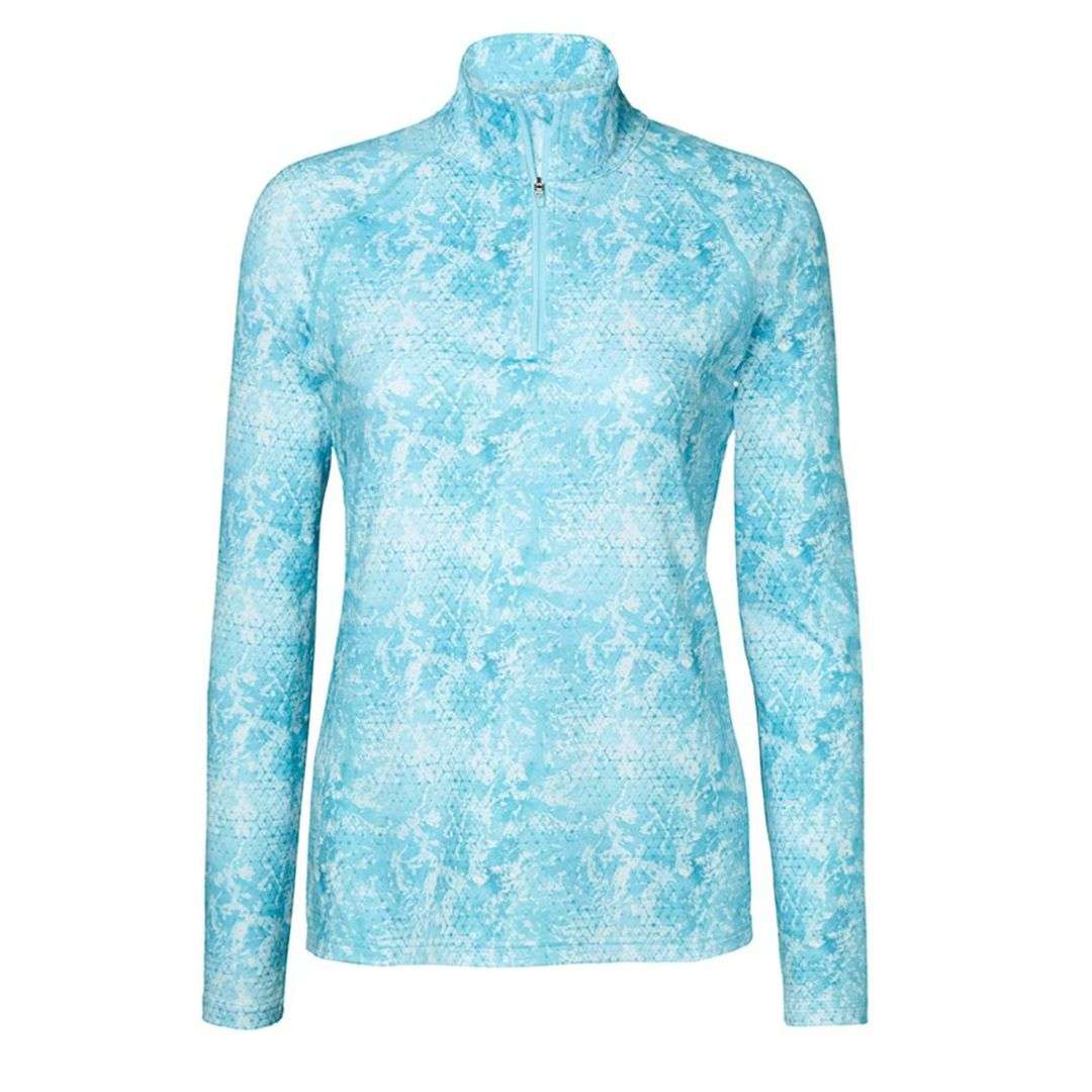 Mountain Horse Women's Cleo Tech Top in Aqua Blue
