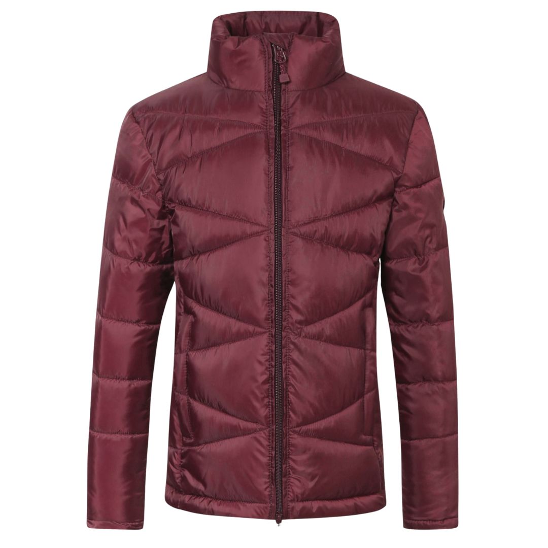 Covalliero Kids Padded Jacket in Merlot