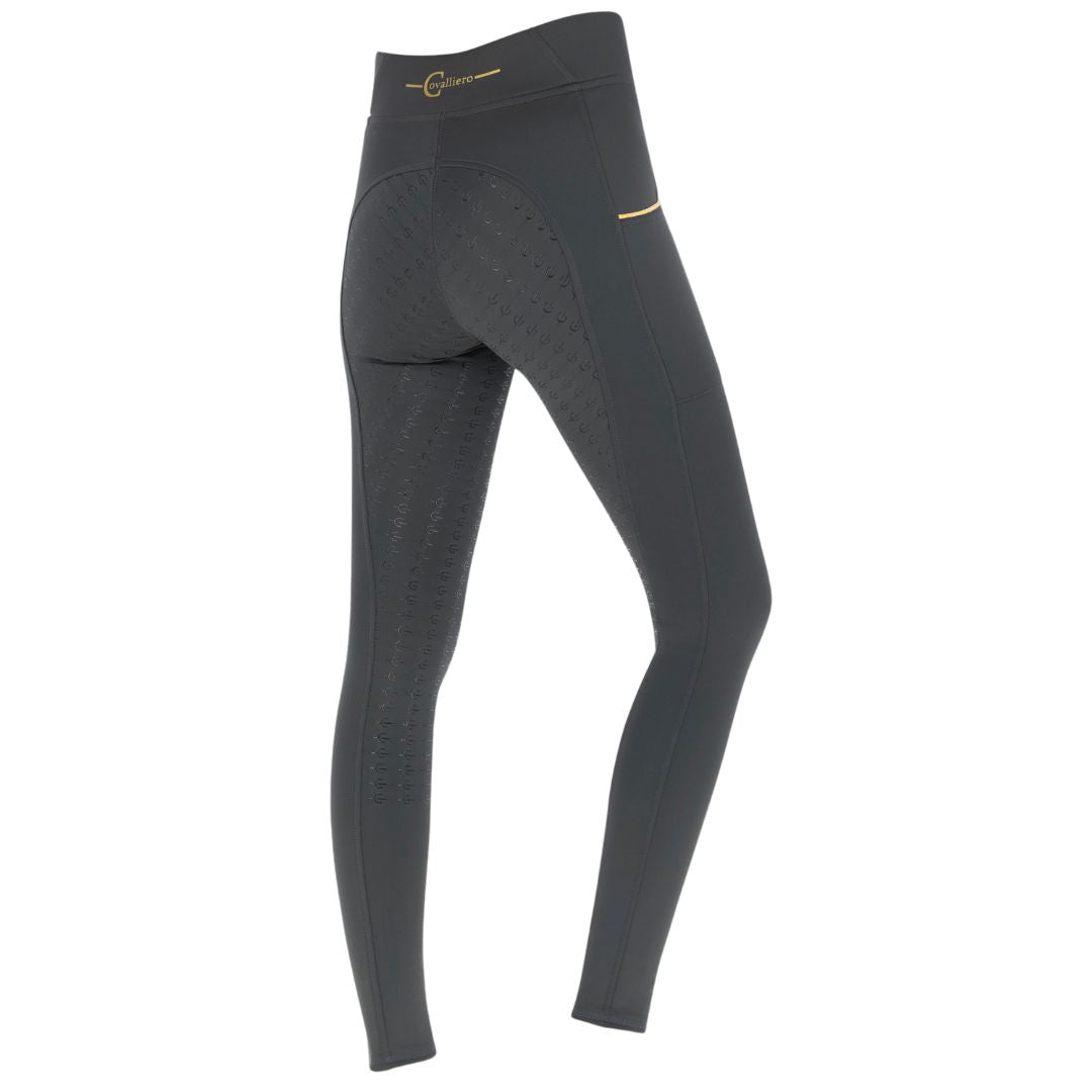 Covalliero Kids Riding Tights in Graphite