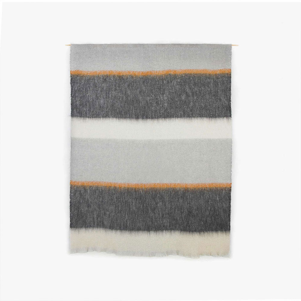 Cushendale Night Silare Mohair Throw Blanket