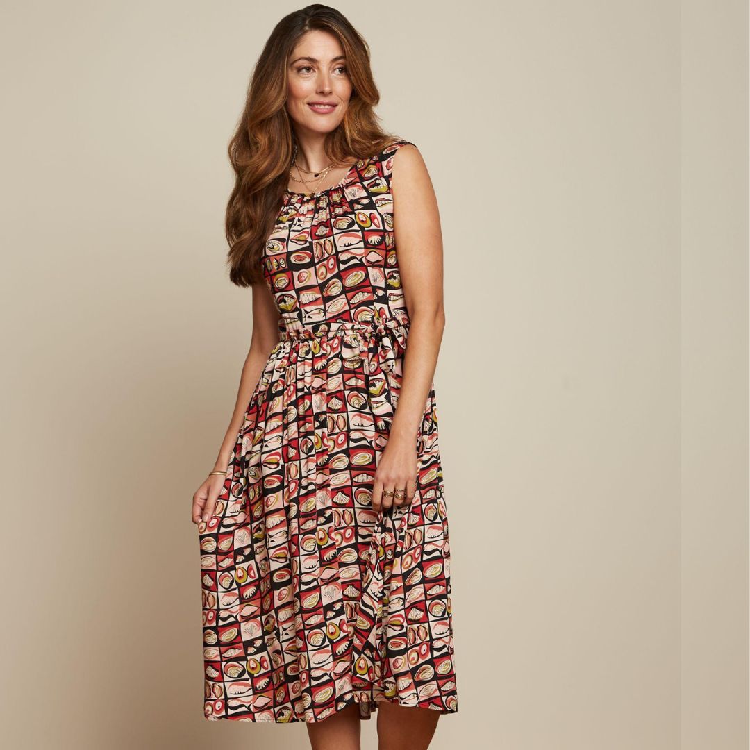 King Louie Women's Darlene Dress St Vincent in Black