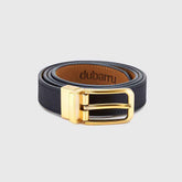 Dubarry Foynes Leather Belt in Navy & Tan