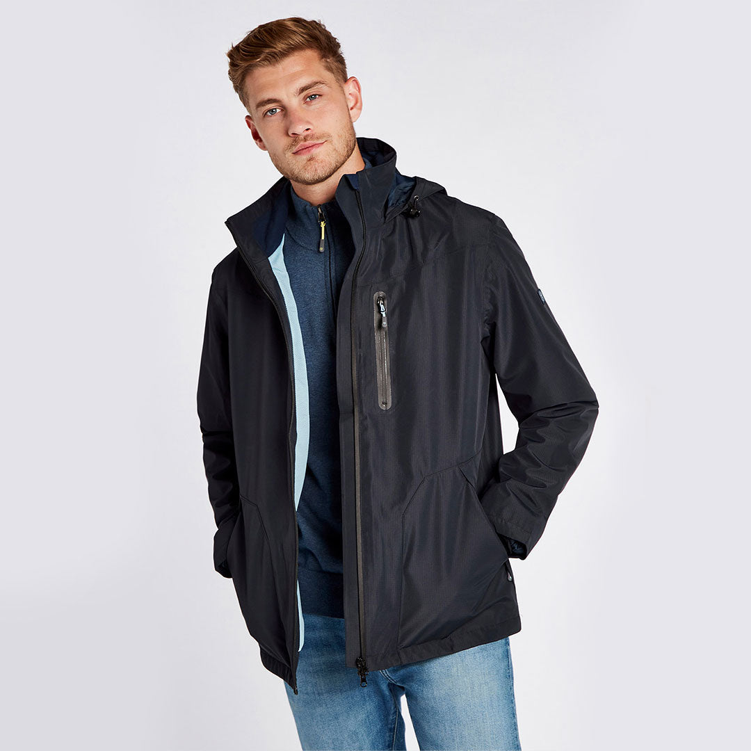 Dubarry Men's Charleville Waterproof Jacket in Navy