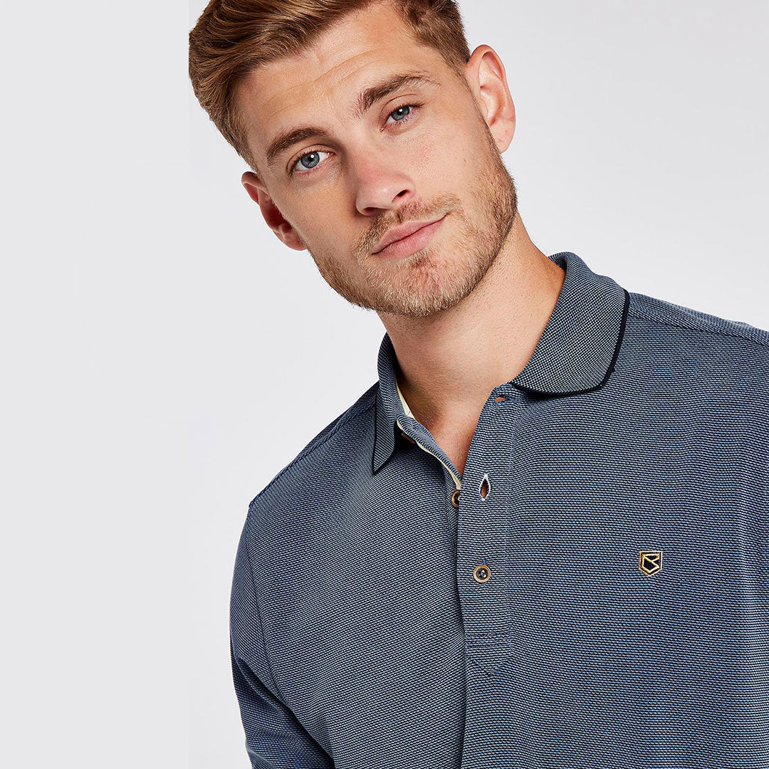 Dubarry Men's Morrison Polo Shirt in Indigo