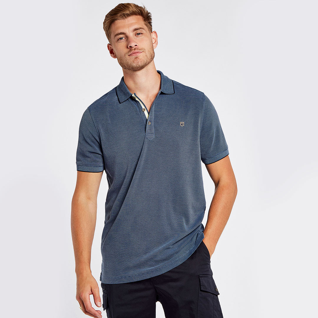 Dubarry Men's Morrison Polo Shirt in Indigo