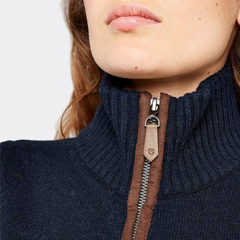 Dubarry Women's Sheedy Knit Gilet in Navy
