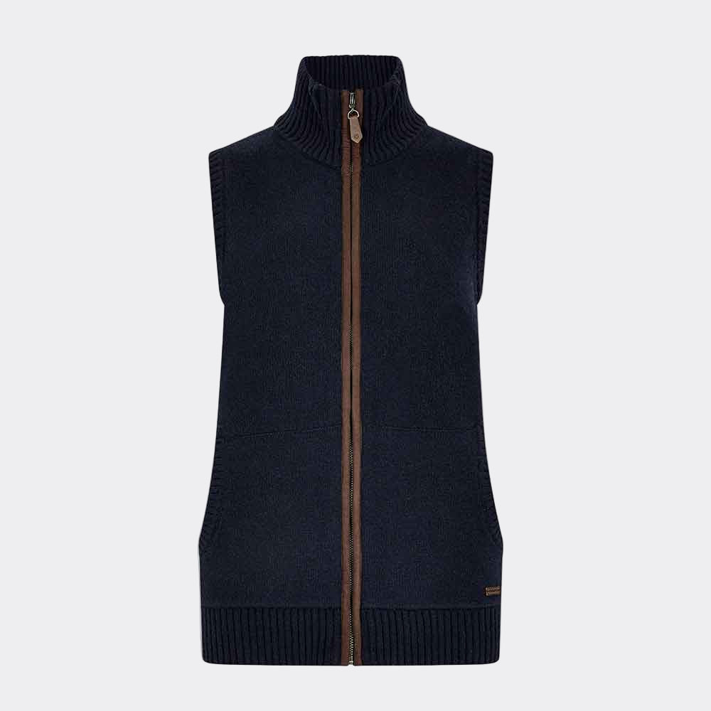 Dubarry Women's Sheedy Knit Gilet in Navy