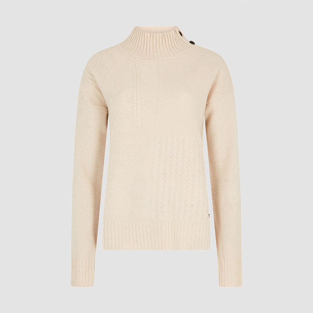 Dubarry Women's Sullivan Knitted Jumper in Chalk