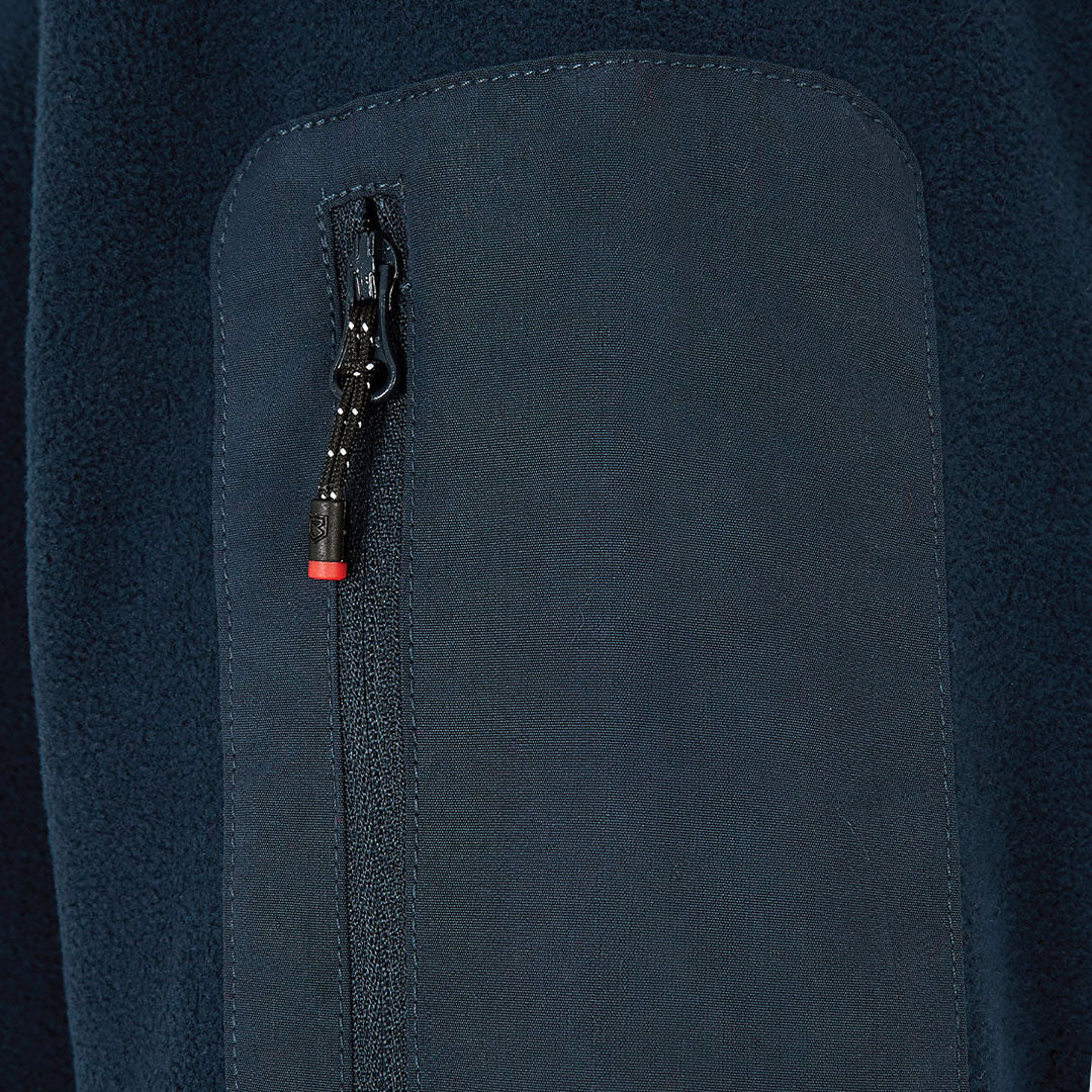 Dubarry Women's Valencia Quarter-zip Fleece Jumper in Navy