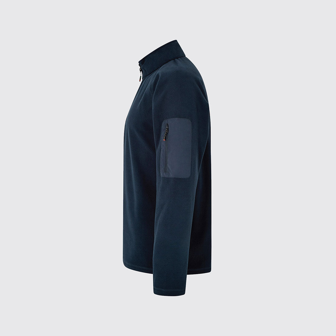 Dubarry Women's Valencia Quarter-zip Fleece Jumper in Navy