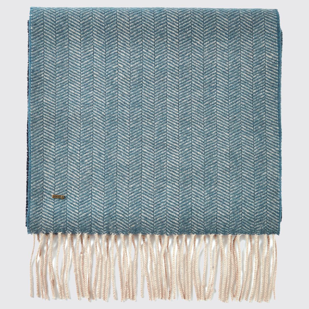 Dubarry Kingsley Wool Scarf in Navy