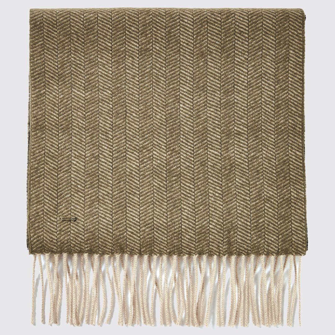 Dubarry Kingsley Wool Scarf in Olive