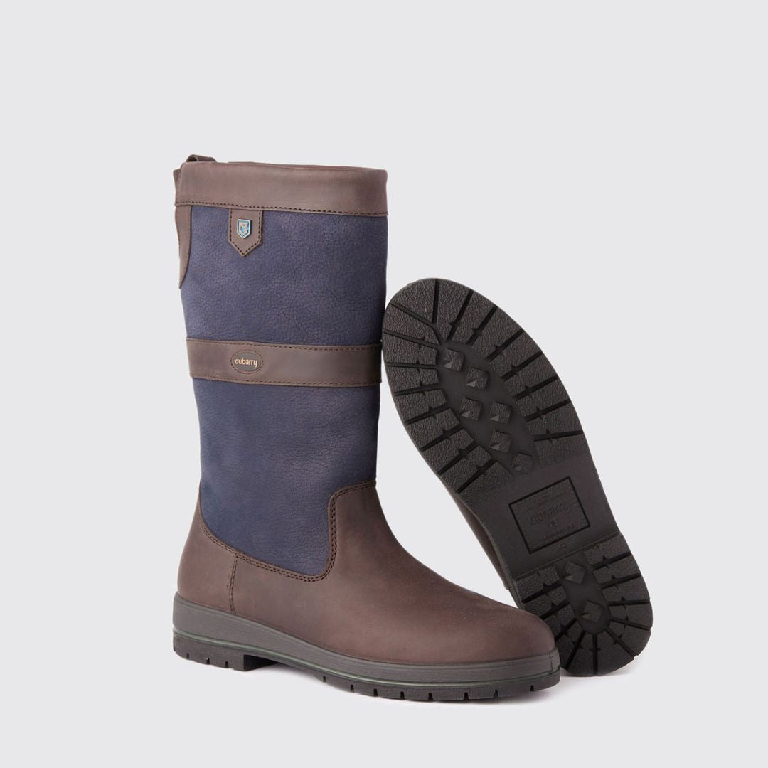 Dubarry Men's Kildare Country Boot in Navy & Brown