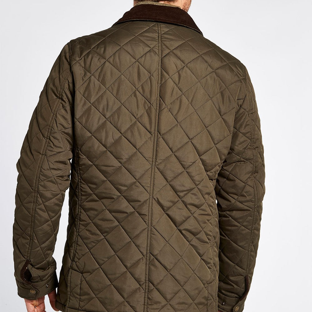 Dubarry Men's Mountusher Quilted Jacket in Olive