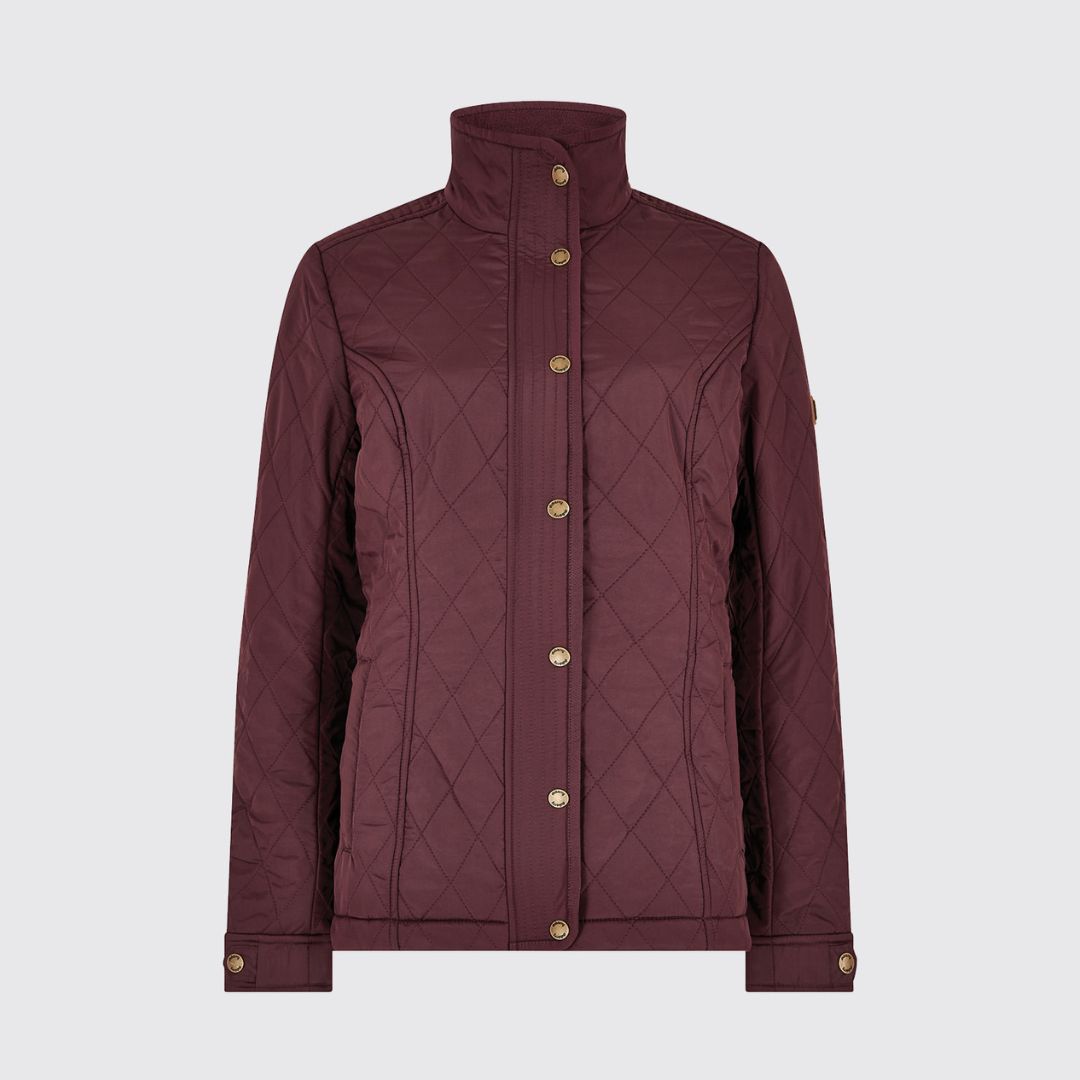 Dubarry Women's Camlodge Quilted Jacket in Currant