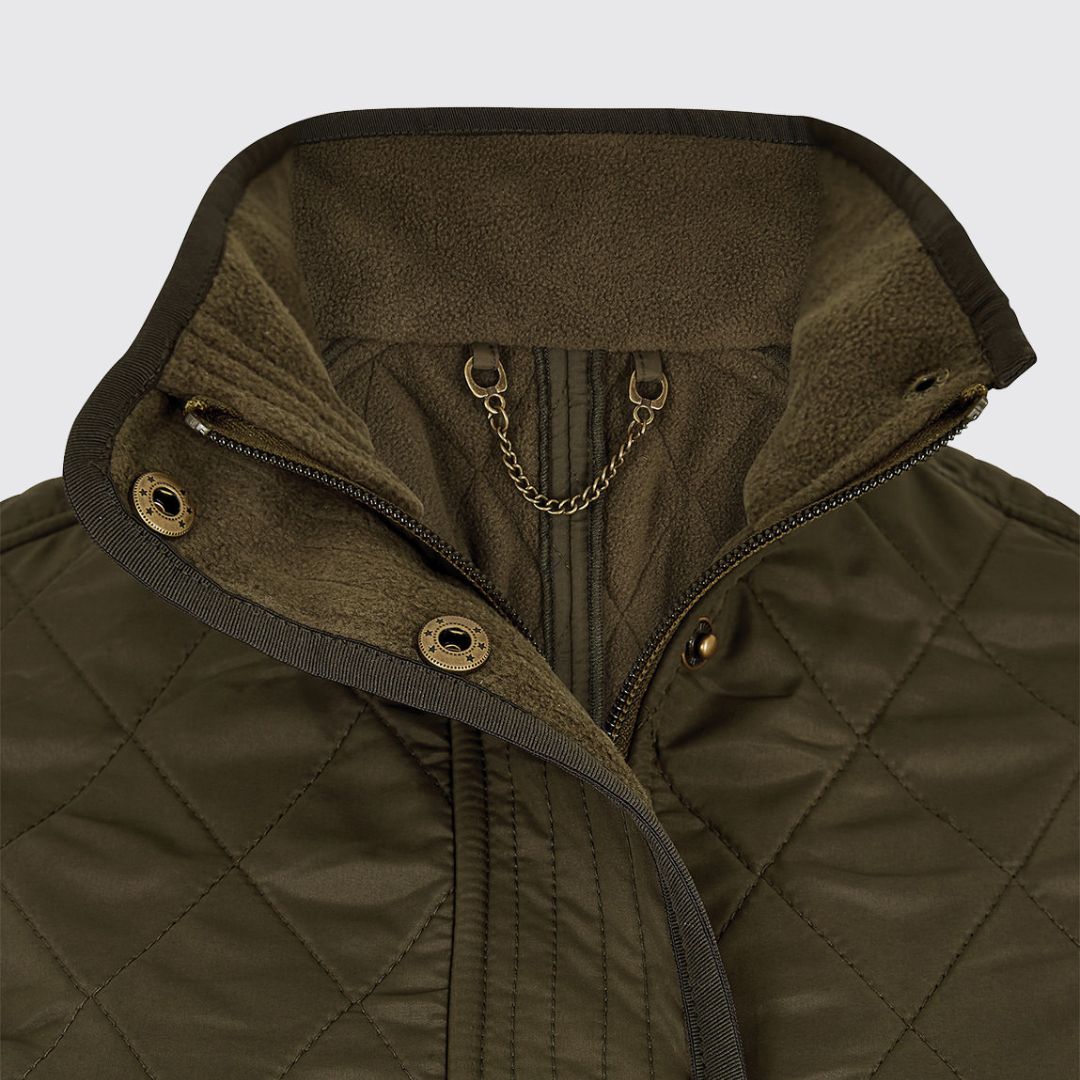 Dubarry Women's Camlodge Quilted Jacket in Olive