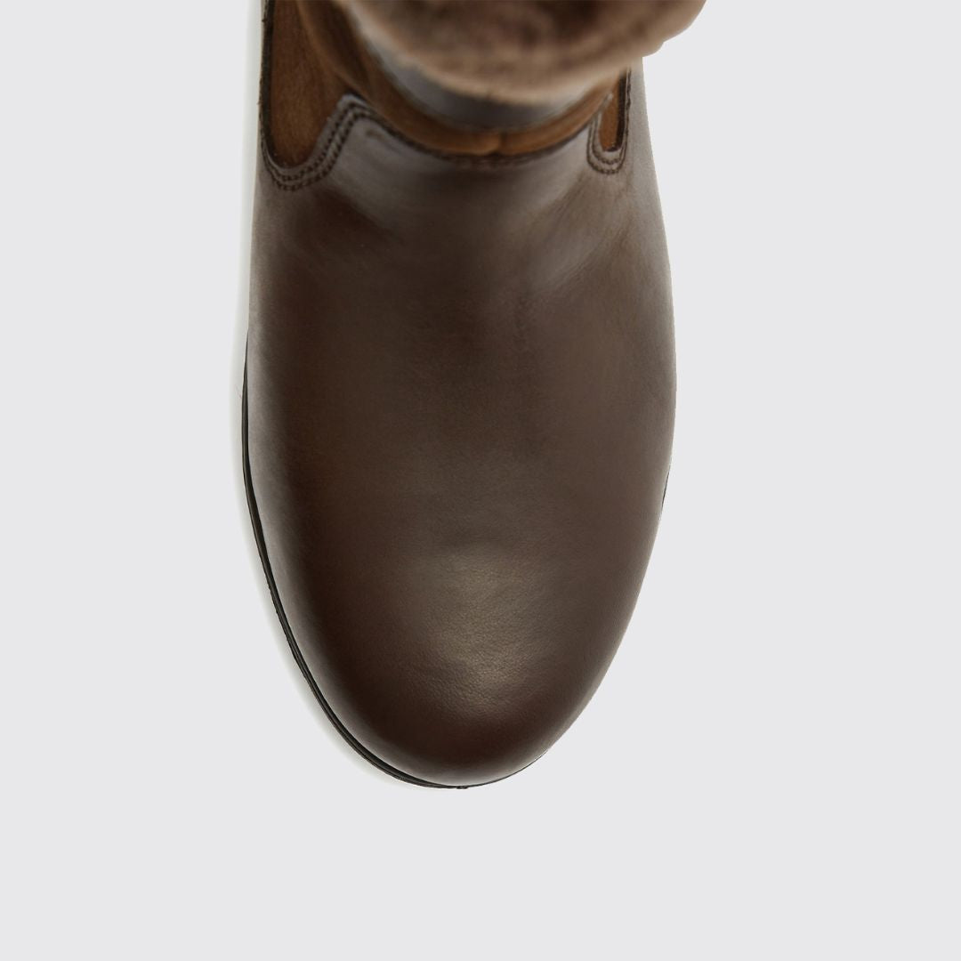 Dubarry Women's Foxrock Country Boot in Walnut