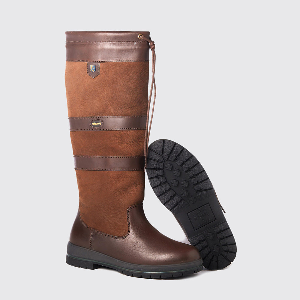 Dubarry Women's Galway Country Boot in Walnut