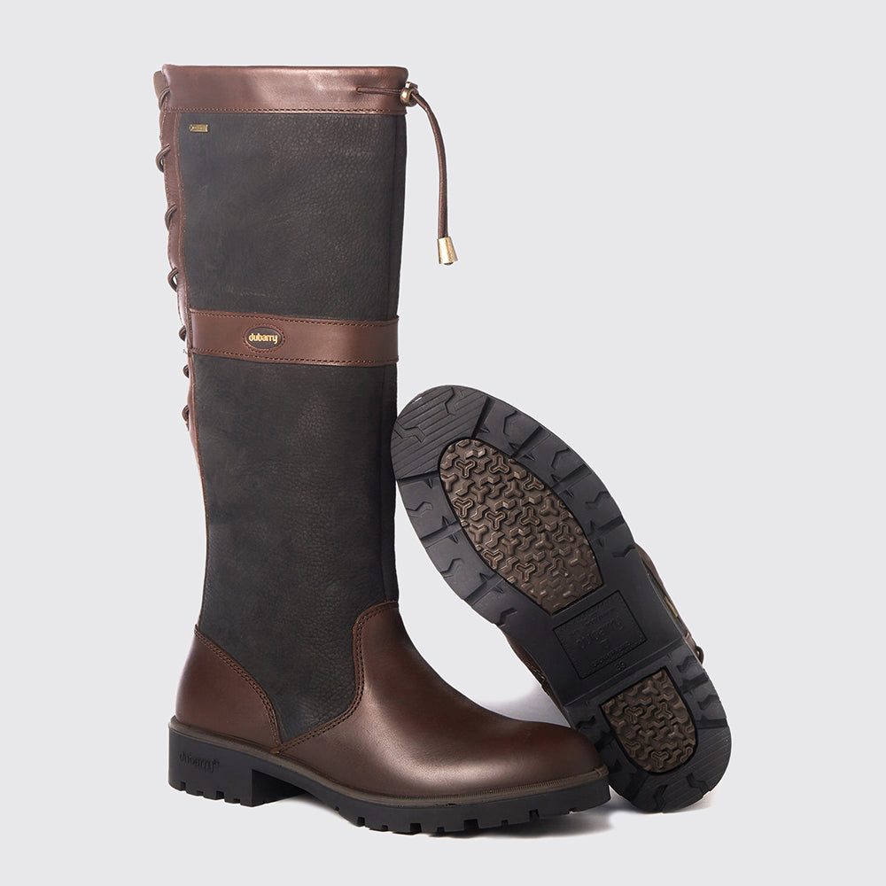Dubarry Women's Glanmire Country Boot in Black & Brown
