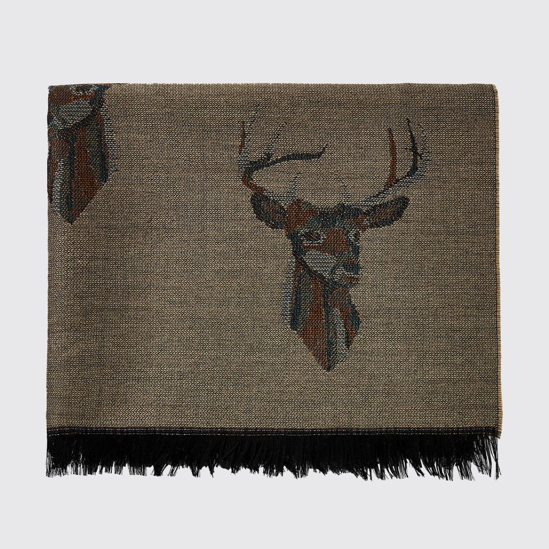 Dubarry Women's Heatherbell Stole Scarf in Camel