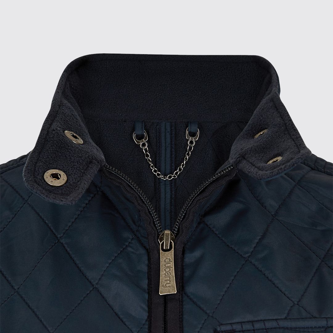 Dubarry Women's Rathdown Quilted Gilet in Navy
