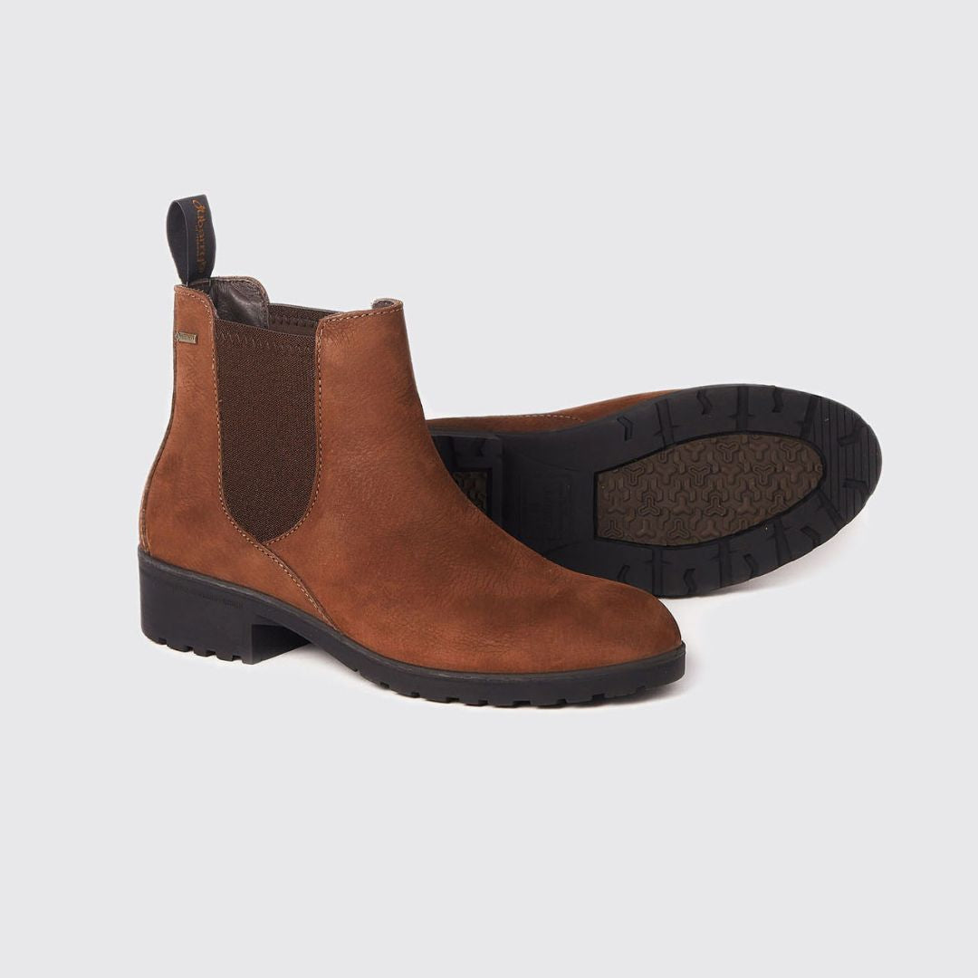 Dubarry Women's Waterford Chelsea Boot in Walnut