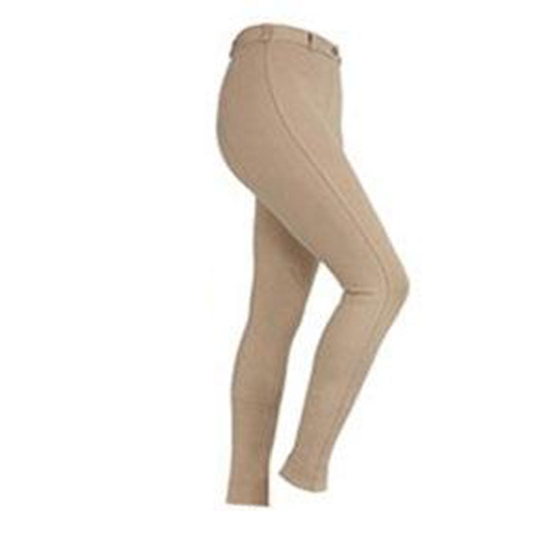 Equi-sential Women's Cotton Jodhpurs in Beige