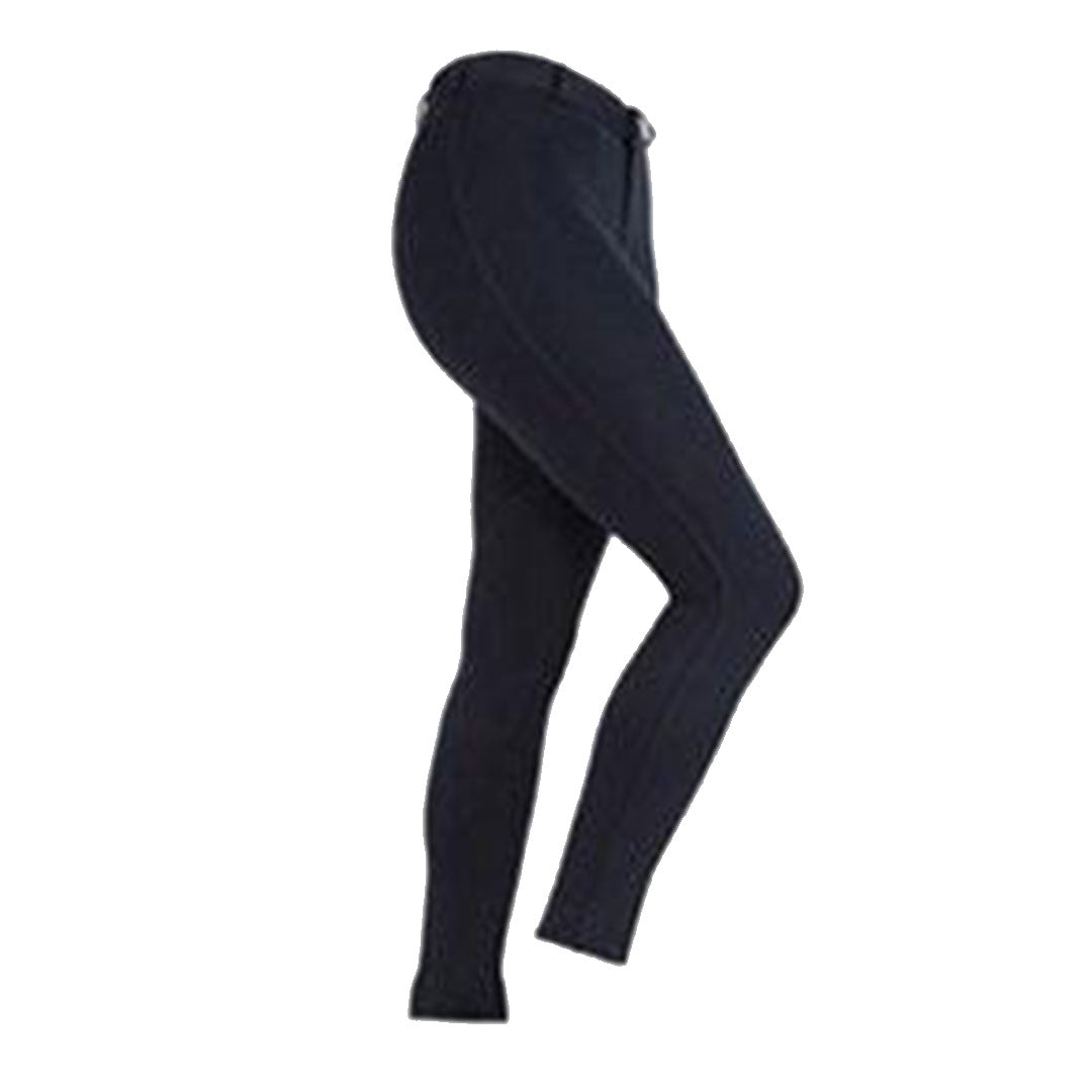 Equi-sential Women's Cotton Jodhpurs in Navy