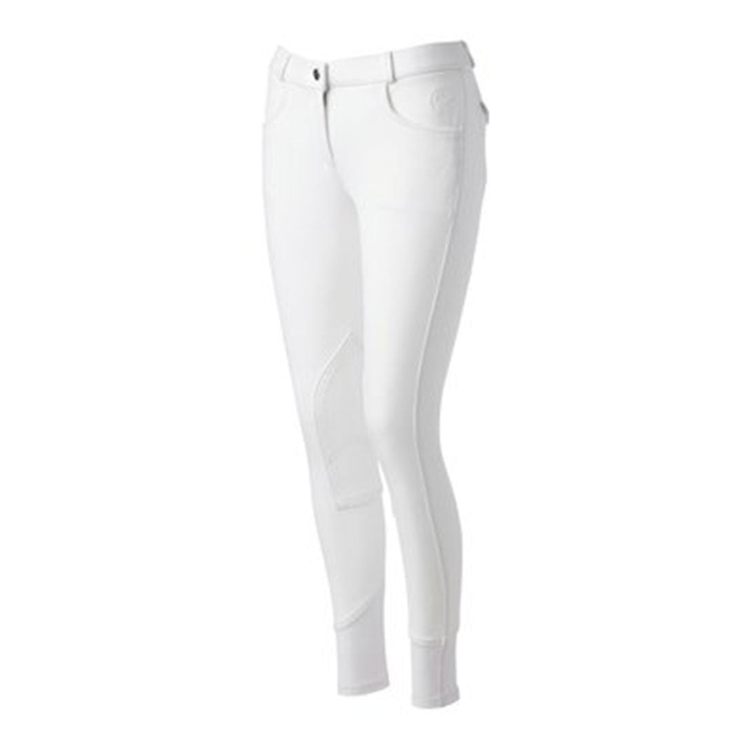 Equi-sential Women's Cotton Jodhpurs in White