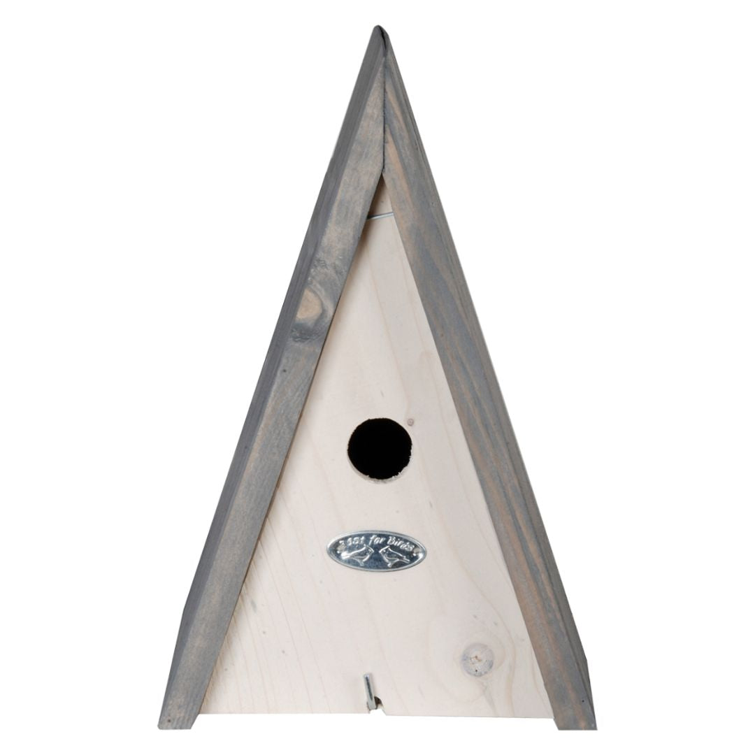 Esschert Design Blue Tit Birdhouse in Grey/White