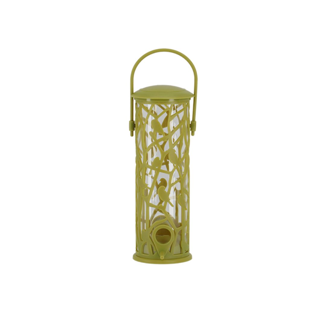 Esschert Design Chiffchaff Silo Feeder with Perch