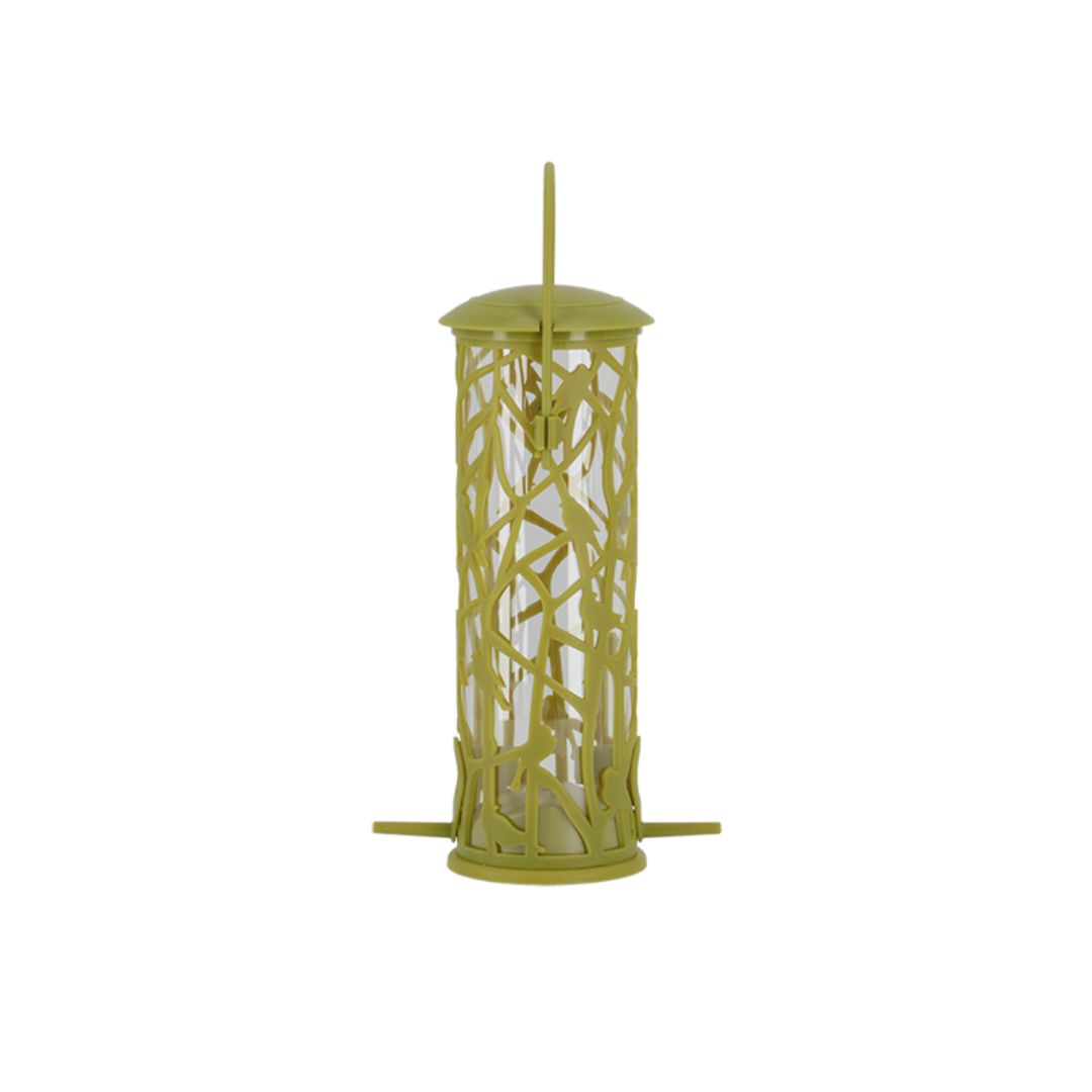 Esschert Design Chiffchaff Silo Feeder with Perch