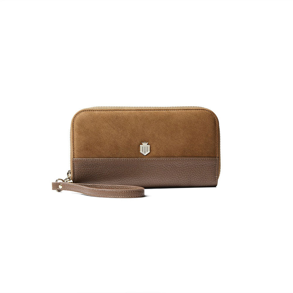 Fairfax & Favor Salisbury Travel Wallet in Tan