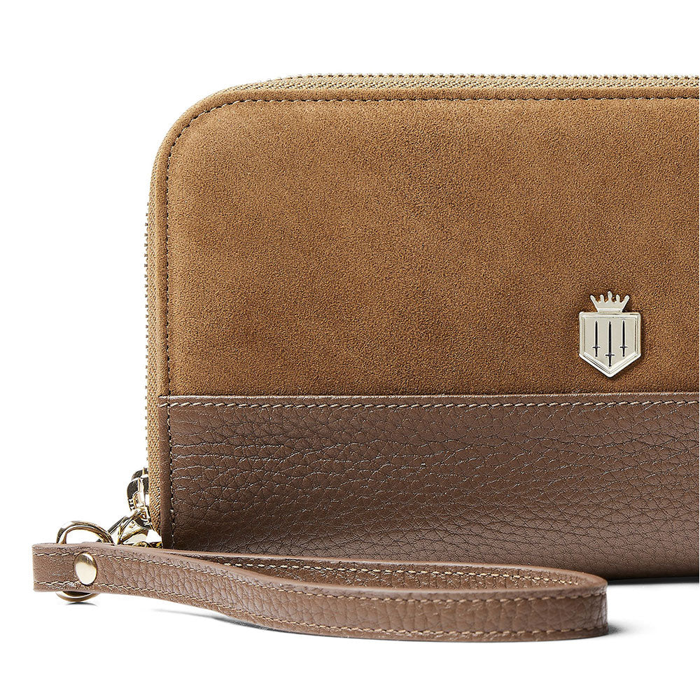 Fairfax & Favor Salisbury Travel Wallet in Tan